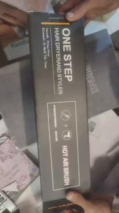 One Step Hair Dryer and Volumizer 3‑in‑1 Hair Dryer with Comb, Hair Straightener & Curler for Easy Styling